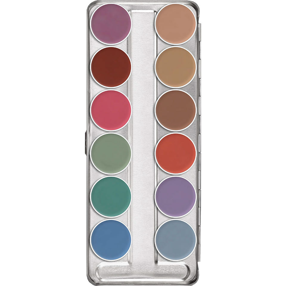 Aquacolor Palette 12 Colors