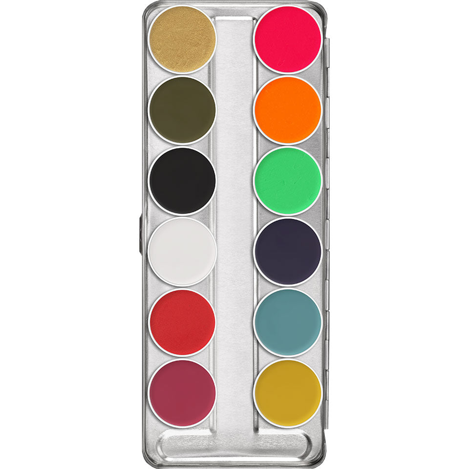 Aquacolor Palette 12 Colors