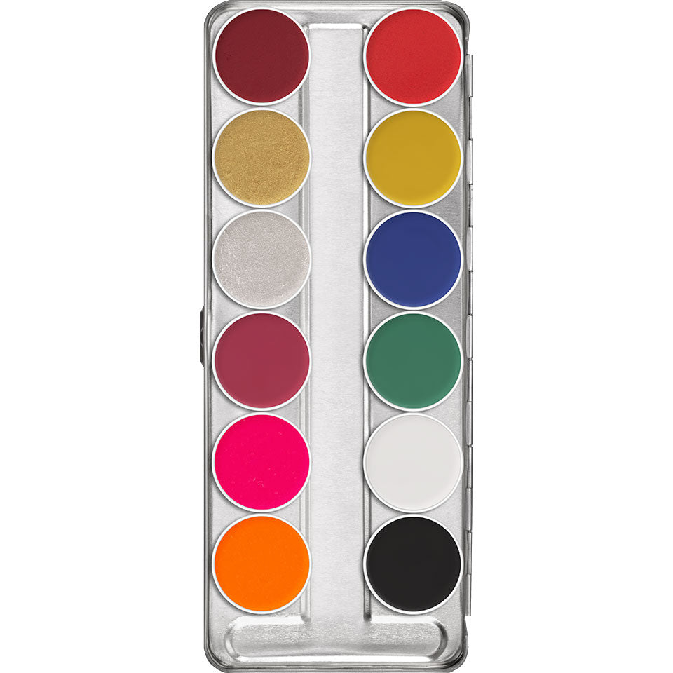 Aquacolor Palette 12 Colors