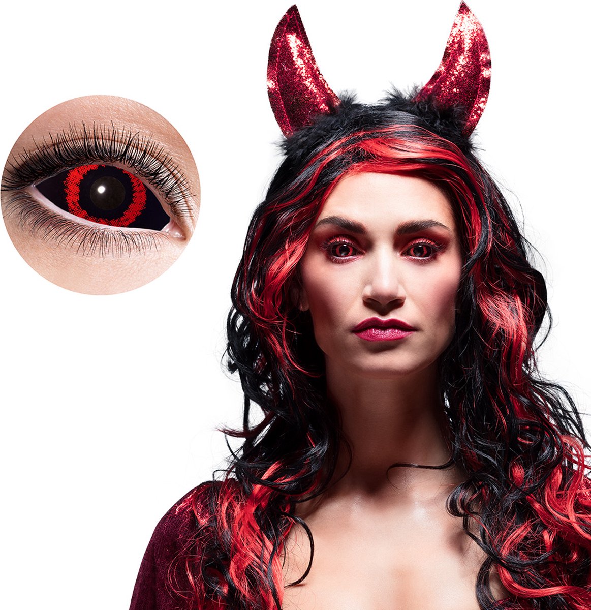 Sclera Lenses - She Devil