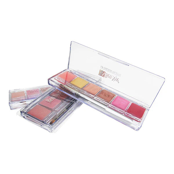 Lip Gloss Lip Color Palette 6 Colors