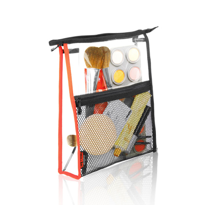 Transparent Bag with Attached Pocket TM-7-23