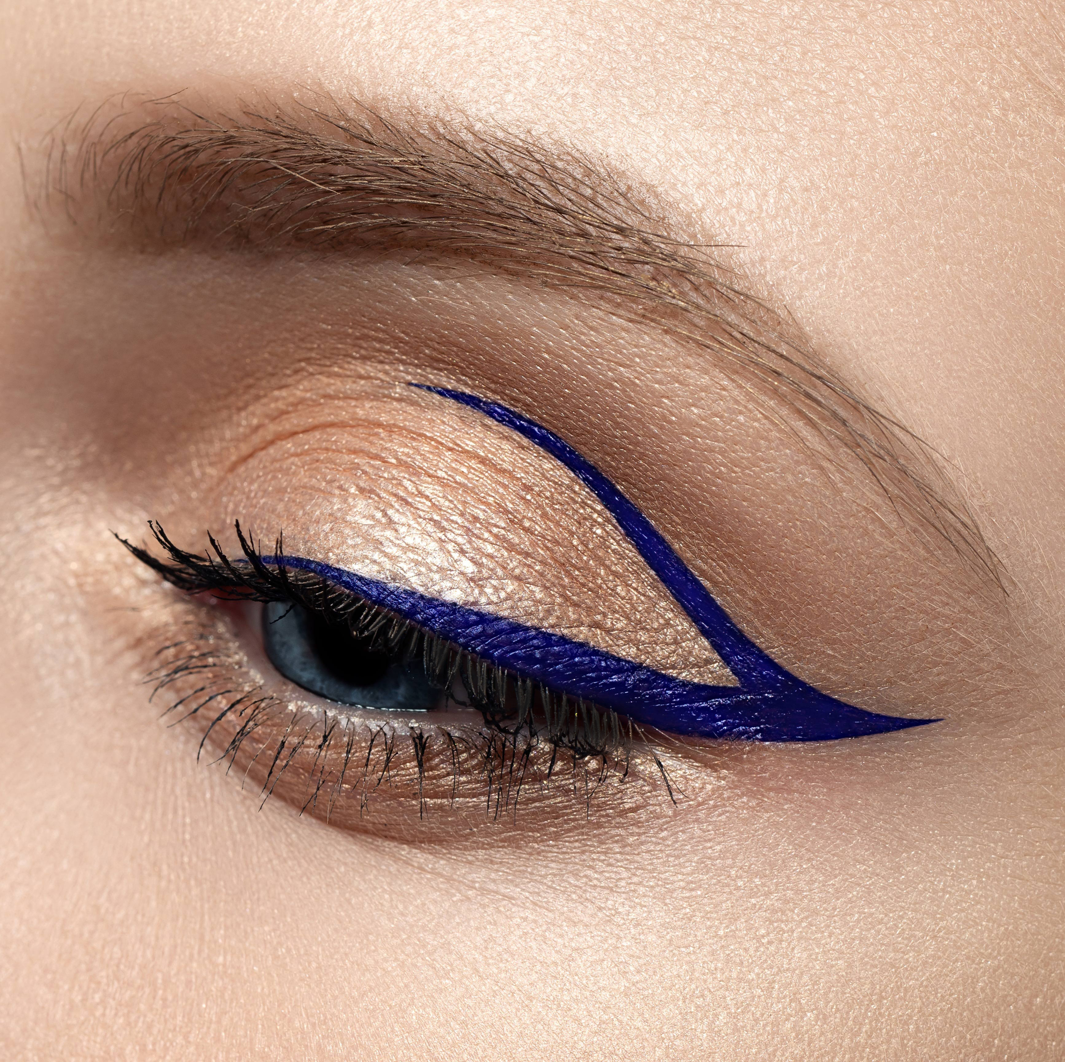 Blue eyeliner sales