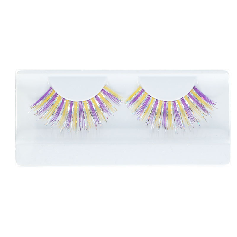Lashes Glitter & Glamour Yellow & Purple