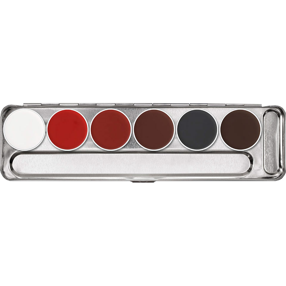 Kryolan Aquacolor Waterschmink palette  - S