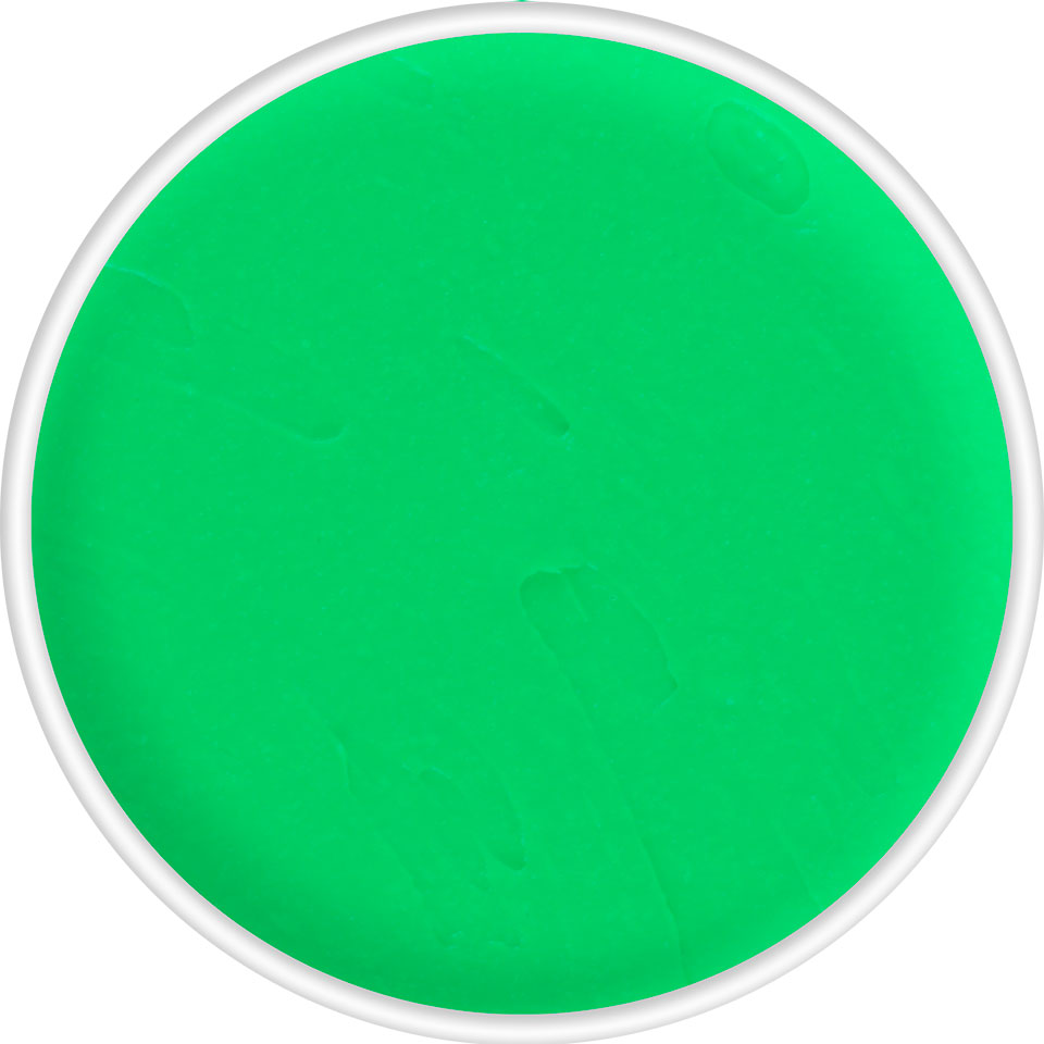 Kryolan Aquacolor UV-Dayglow Waterschmink Refill - UV green