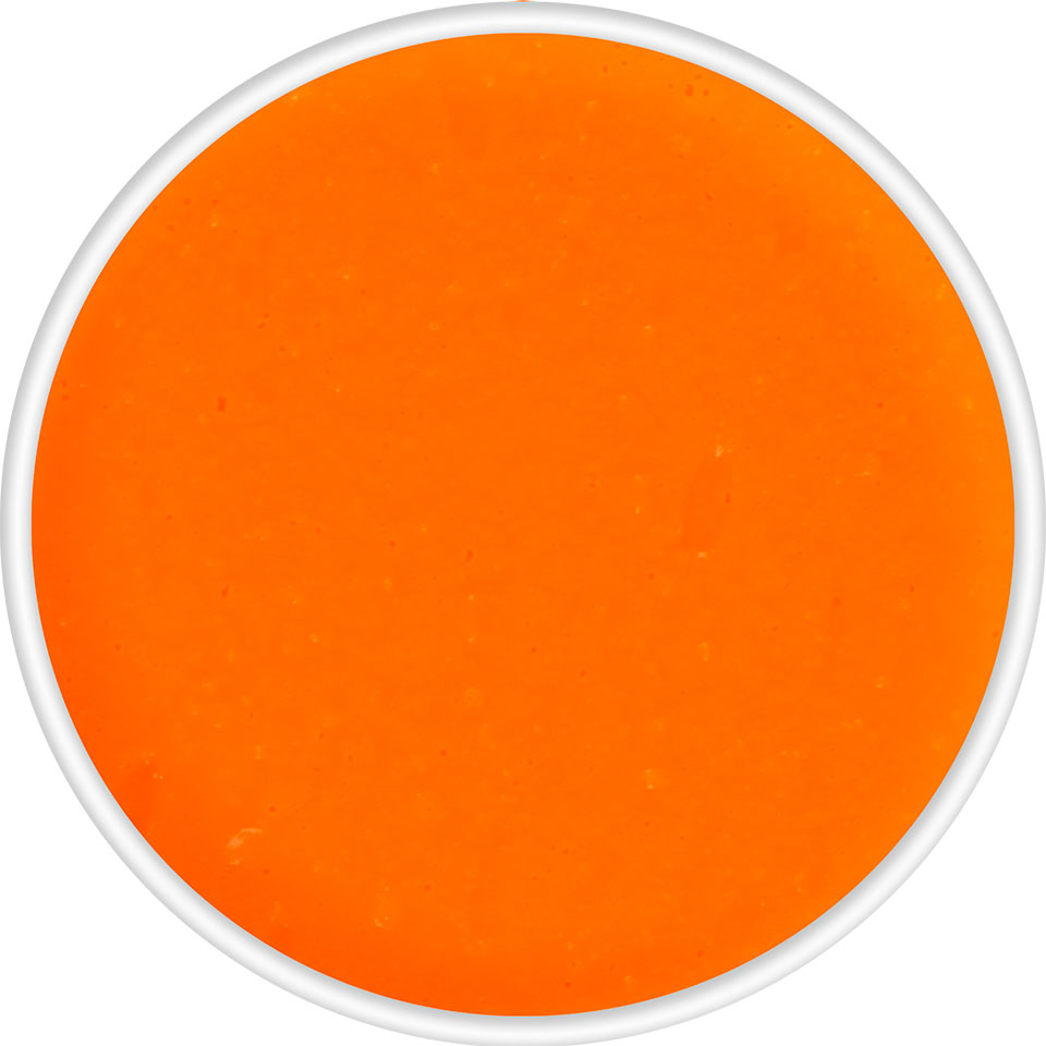 Kryolan Aquacolor UV-Dayglow Waterschmink Refill - UV orange