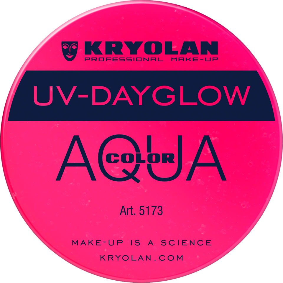 Kryolan Aquacolor UV-Dayglow Waterschmink - UV violet