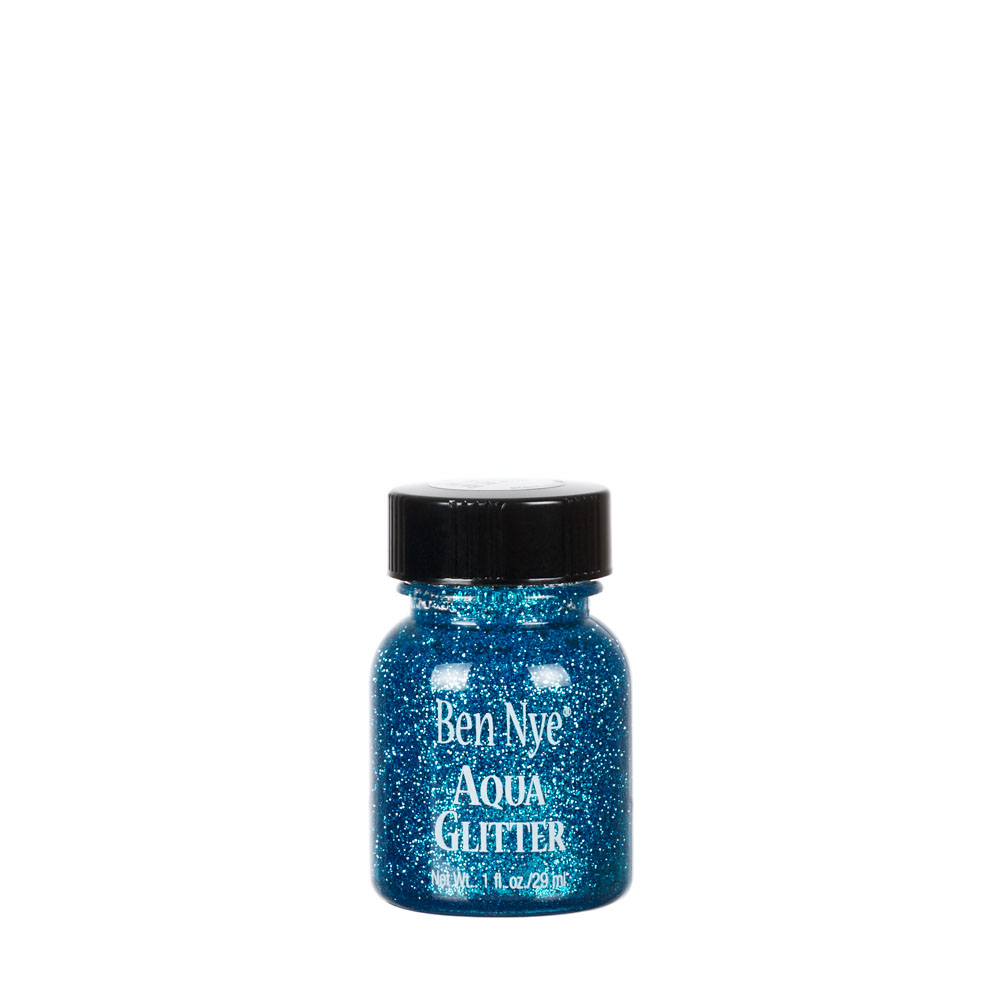 Aqua Glitter - Blue