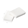 Sliced Sponge Block (40 pcs) White